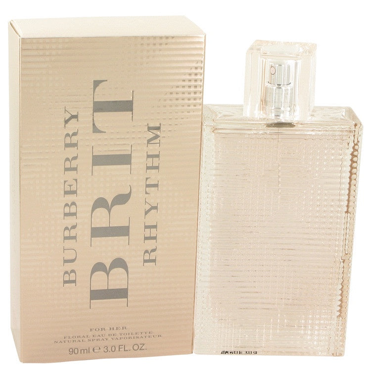 Burberry Brit Rhythm Floral by Burberry Eau De Toilette Spray 3 oz/90 ml