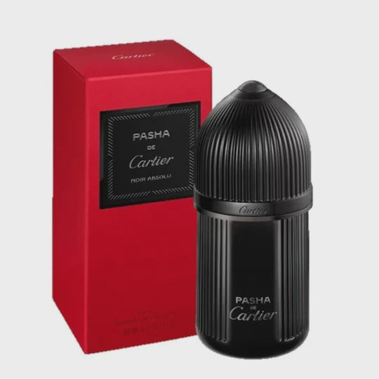 Cartier Pasha Noir Absolu Parfum Men’s Perfume/Cologne For Men Eau de Parfum 3.3 oz Edp