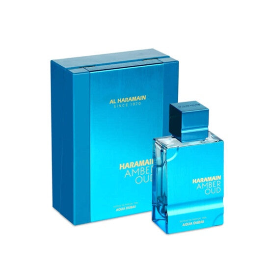 Al Haramain Unisex Amber Oud Aqua Dubai Extrait de Parfum Spray 2.5 oz Fragrances