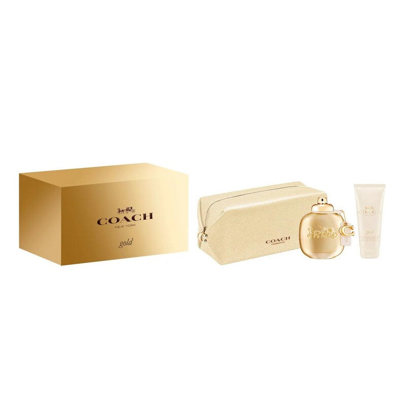Coach Ladies Gold Gift Set Fragrances