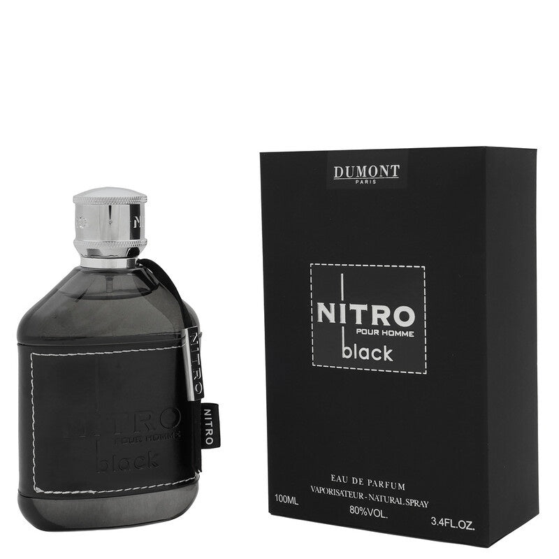 Dumont Men's Nitro Black EDP Spray 3.4 oz Fragrances