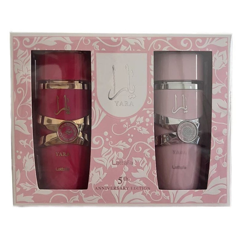 Lattafa Ladies Yara 2pcs EDP Gift Set Fragrances