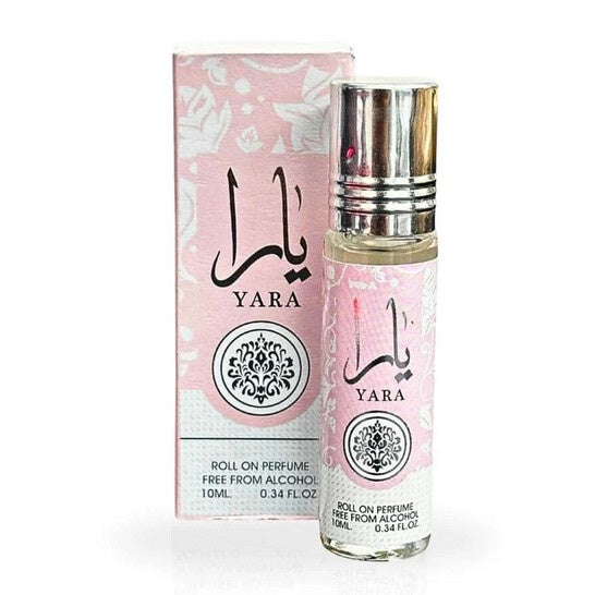Lattafa Ladies Yara Rollerball Perfume Oil 0.34 oz Fragrances