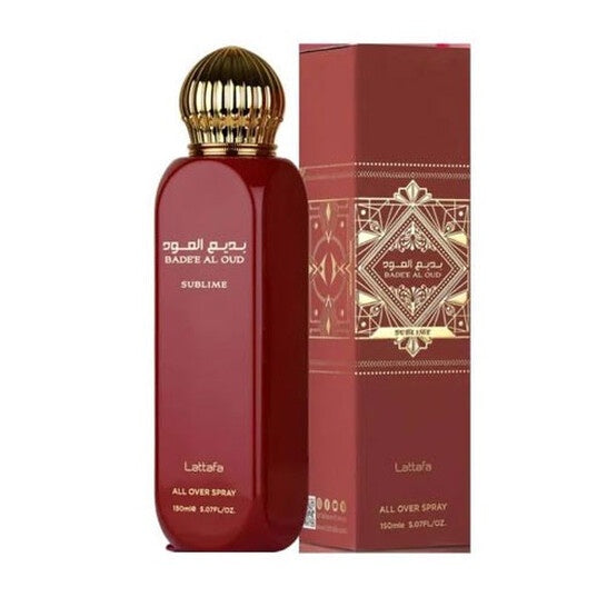 Lattafa Men's Bade'e Al Oud Sublime Body Spray 5.0 oz Fragrances