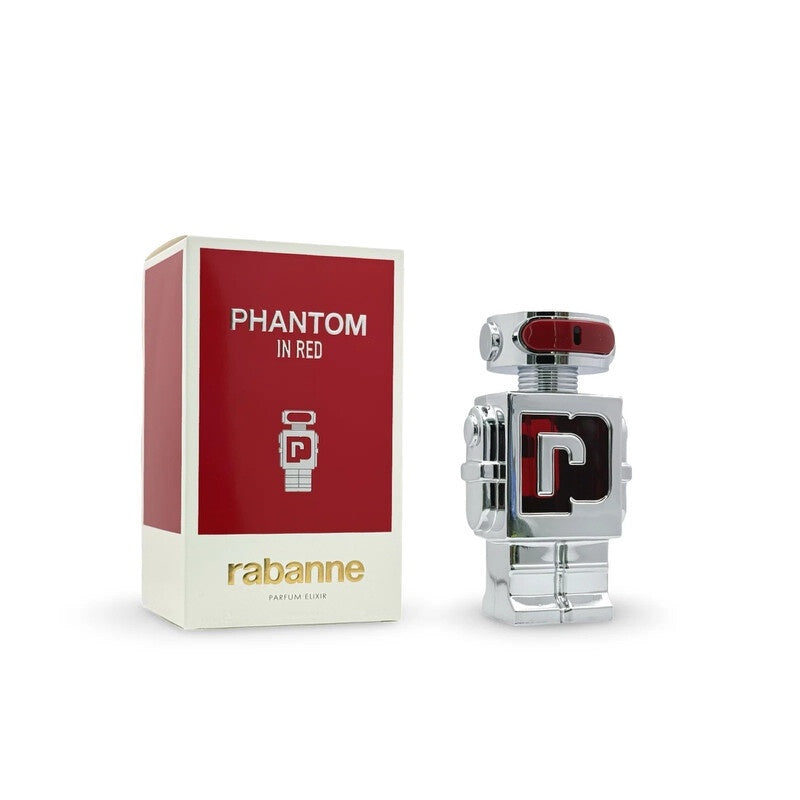 Paco Rabanne Men's Phantom In Red Elixir Parfum 3.4 oz Fragrances