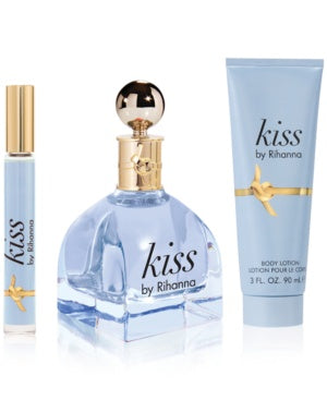 RIHANNA KISS WOMEN 3 PIECE GIFT SET - 3.4 OZ EAU DE PARFUM SPRAY by RIHANNA