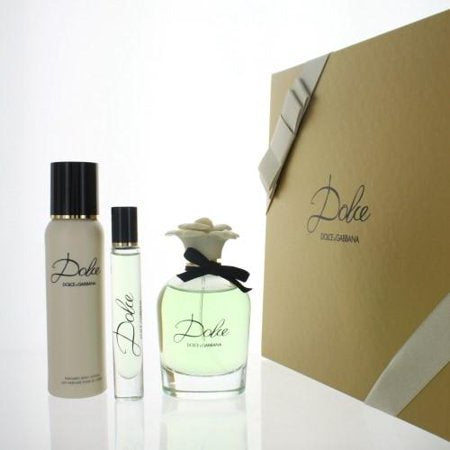 Dolce & Gabbana WOMEN 75ml Edp Spray 100ml Body Lotion 7.4ml Edp Spray