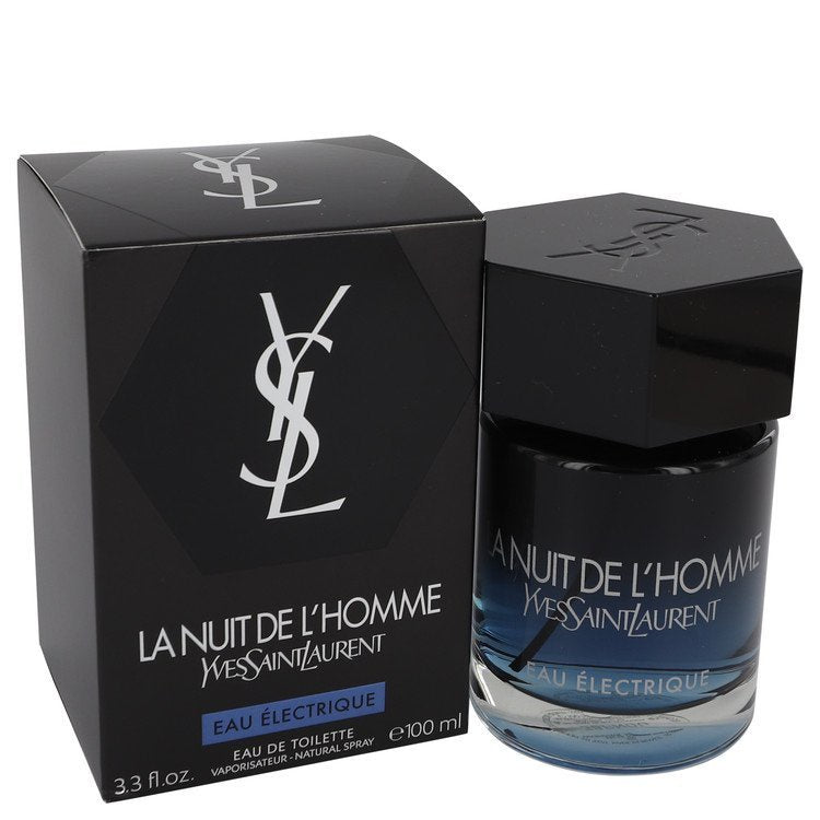 La Nuit De L'homme Eau Electrique by Yves Saint Laurent Eau De Toilette Spray 3.3 oz/100 ml