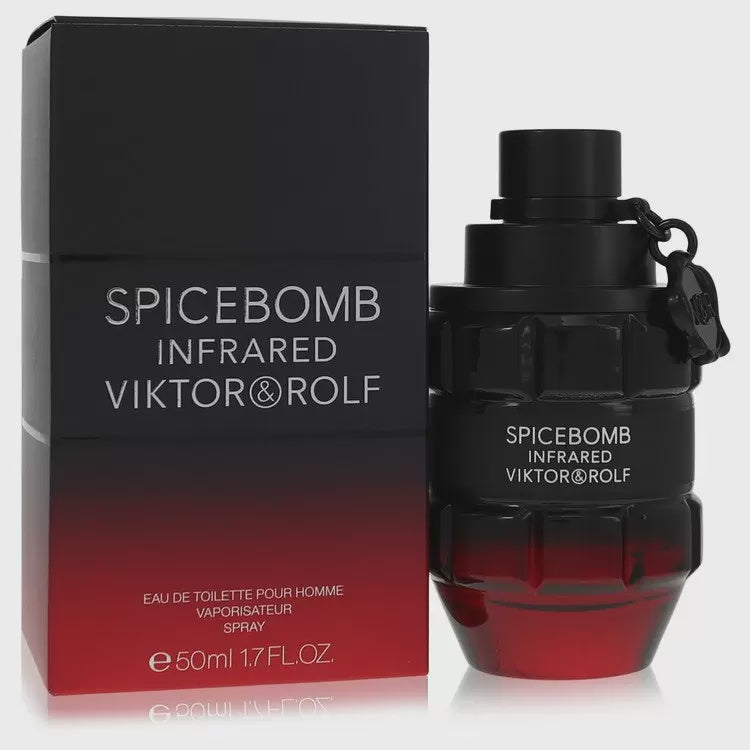 Spicebomb Infrared Cologne by Viktor & Rolf 1.7 oz EDT Spray for Men
