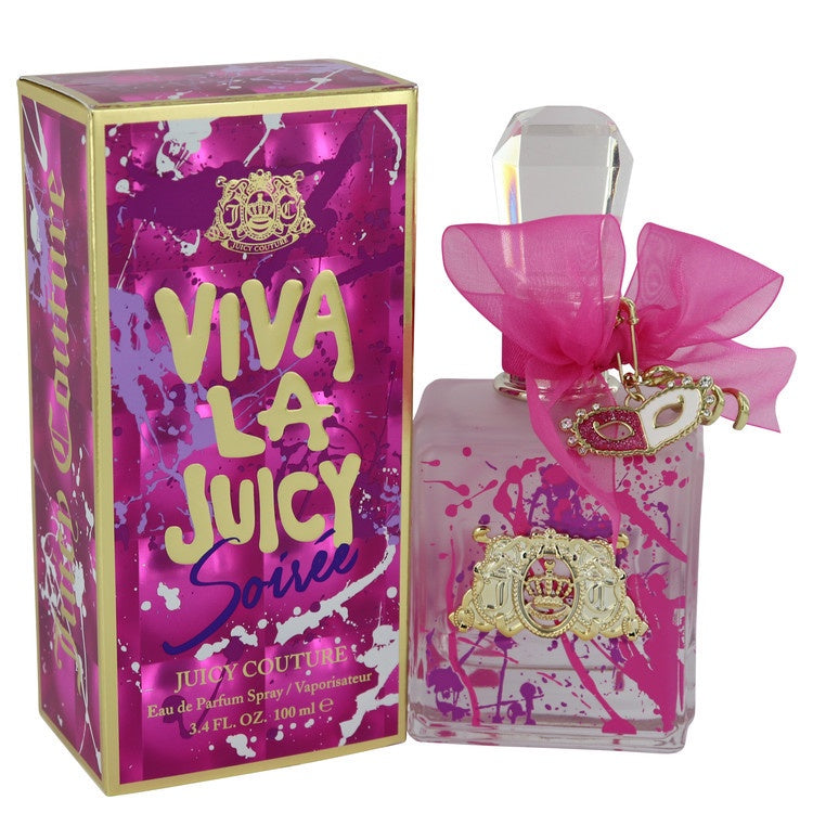 Viva La Juicy Soiree by Juicy Couture Eau De Parfum Spray 3.4 oz/100 ml