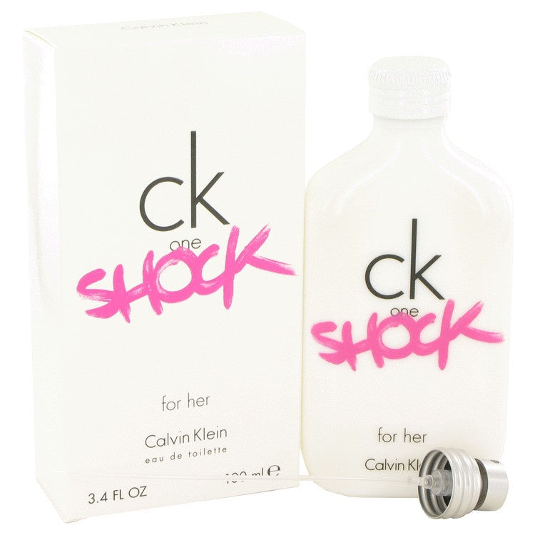 CK One Shock by Calvin Klein Eau De Toilette Spray 3.4 oz/100 ml