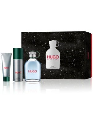 Hugo By Hugo Boss 4.2oz Eau De Toilette Spray 3 Pieces Set