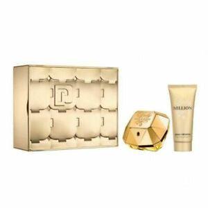 Paco Rabanne LADY MILLION Gift Set 2 PIC , 80ml Eau de Parfum Spray + 100ml Body Lotion