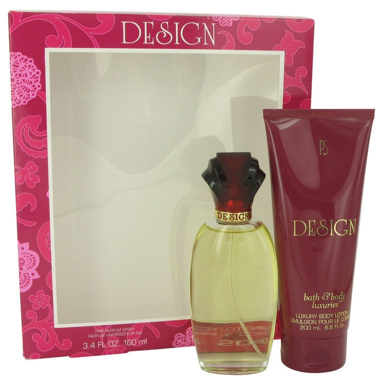 DESIGN by Paul Sebastian for Women 2 Piece Set : 3.4 oz + Lotion