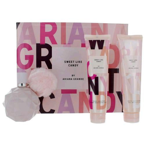 Sweet Like Candy by Ariana Grande, 3 Piece Gift Set for Women
