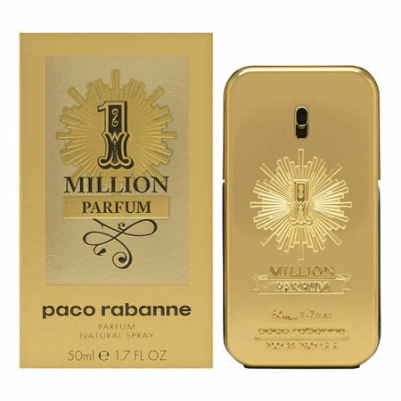 1 Million Parfum By Paco Rabanne For Men 1.7 Oz Parfum Spray