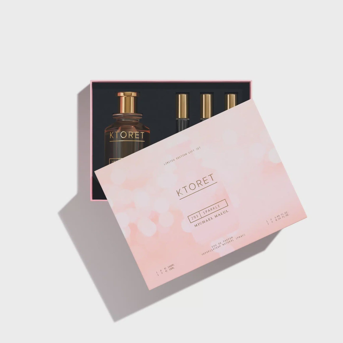 Sparkle 293 Gift Set Michael Malul London 4 PIC Set