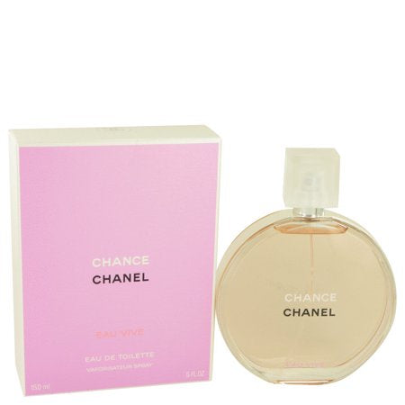 Chance Eau Vive Perfume by Chanel 5 oz EDT Spray for Women