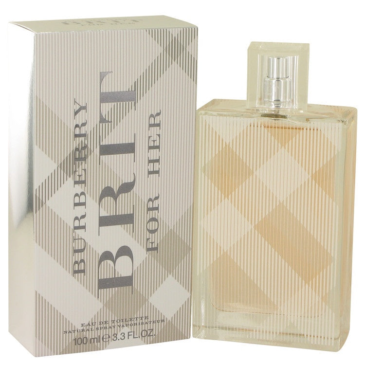 Burberry Brit by Burberry For Her Eau De Toilette Spray 3.4 oz/100 ml