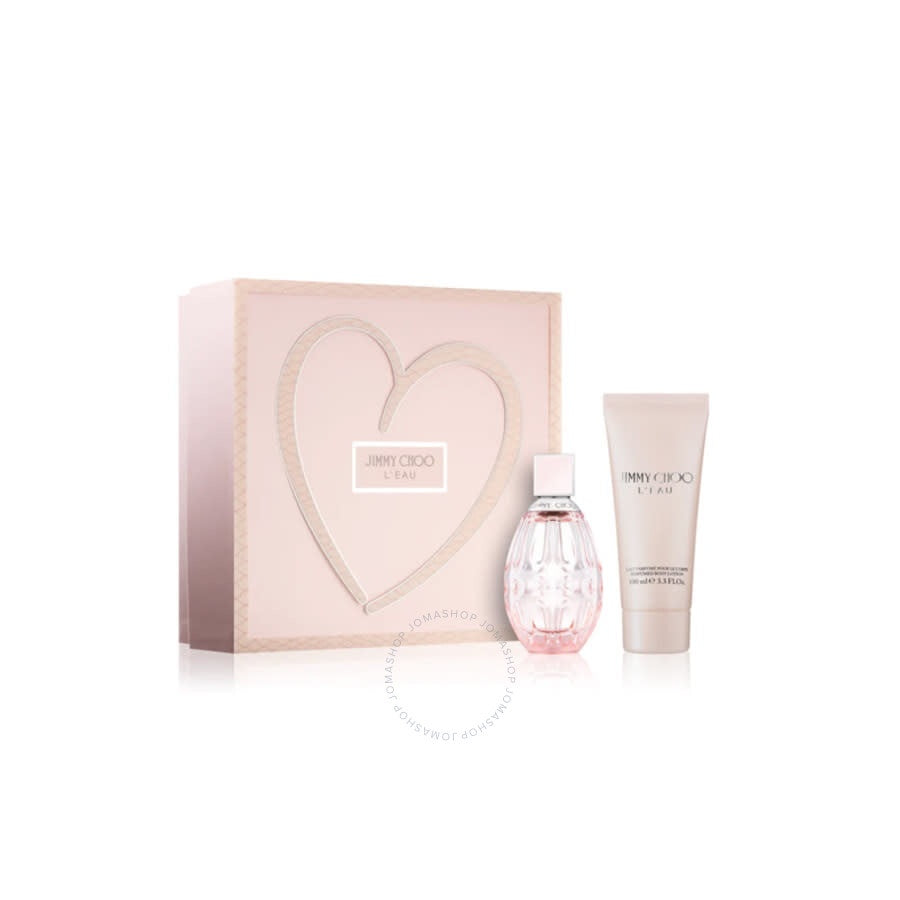 Jimmy Choo L'eau for Women, Gift Set (2 oz EDT Spray + 3.3 oz Body Lotion)