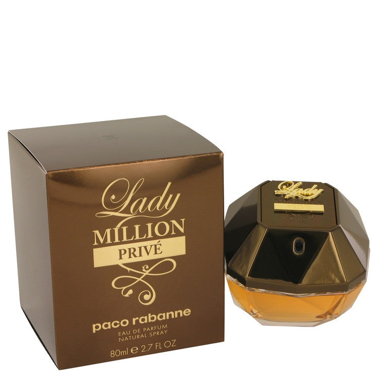 Lady Million Prive by Paco Rabanne Eau De Parfum Spray 2.7 oz/80 ml