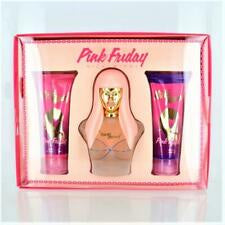 Pink Friday for Women, Gift Set (3.4 oz EDP Spray + 3.4 oz Body Lotion + 3.4 oz