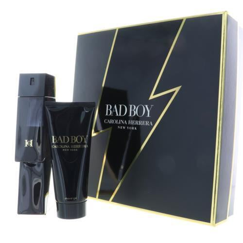 BAD BOY Carolina Herrera for men 3.4 OZ New Gift Set