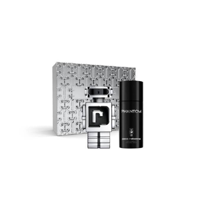 Paco Rabanne Phantom Eau De Toilette Spray 100ml Set 2 Pieces