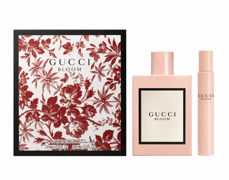 Gucci Bloom by Gucci Eau De Parfum Spray 3.3 Oz Eau De Parfum Rollerball .25 Oz