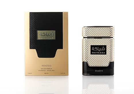 Khadlaj Shiyaaka Gold Eau De Parfum Spray for Women, 3.4 Ounce
