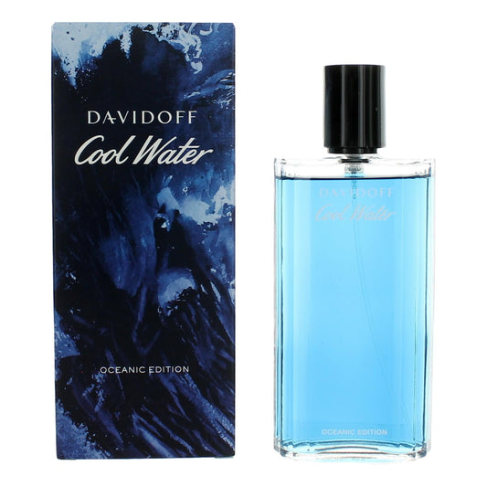 Cool Water Oceanic Edition By Davidoff, 4.2 Oz Edt Spray For Men