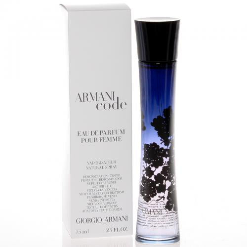 ARMANI CODE TESTER 2.5 EDP SP FOR WOMEN