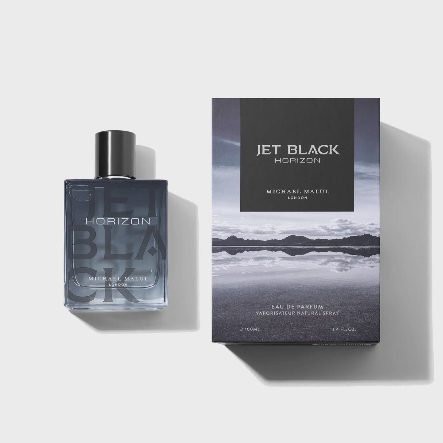 Jet Black Horizon Cologne by Michael Malul 100 ml EDP Spray for Men