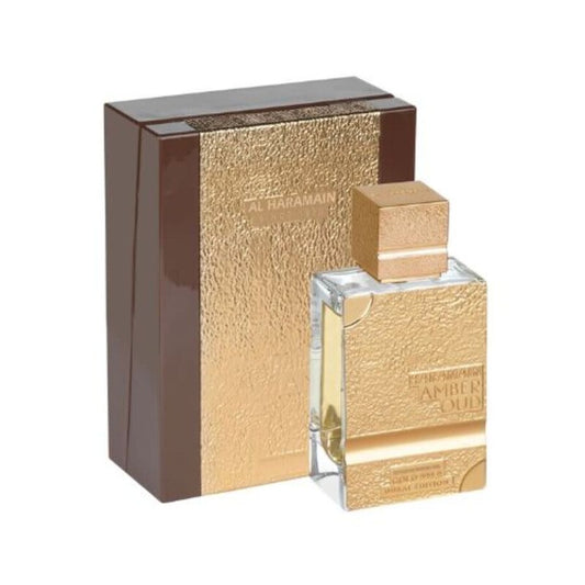 Al Haramain Unisex Amber Oud Gold 999.9 Dubai Edition Extrait de Parfum Spray 2.5 oz Fragrances
