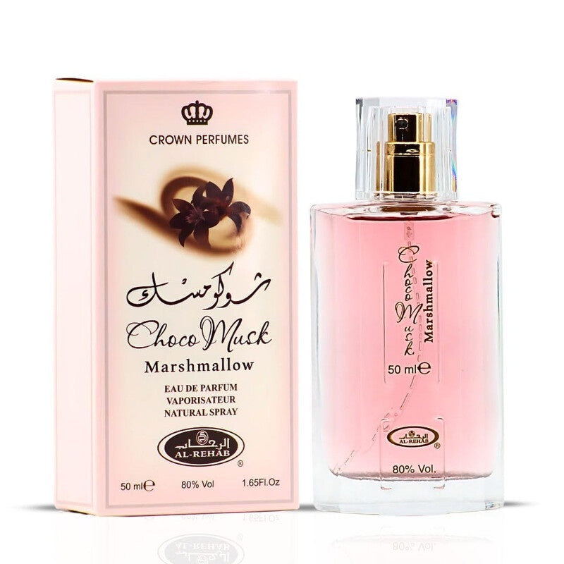 Al Rehab Ladies Choco Musk Marshmallow EDP Spray 1.65 oz Fragrances