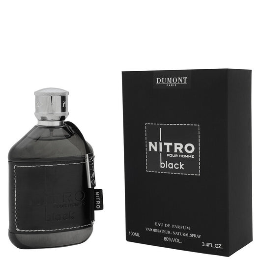 Dumont Men's Nitro Black EDP Spray 3.4 oz Fragrances