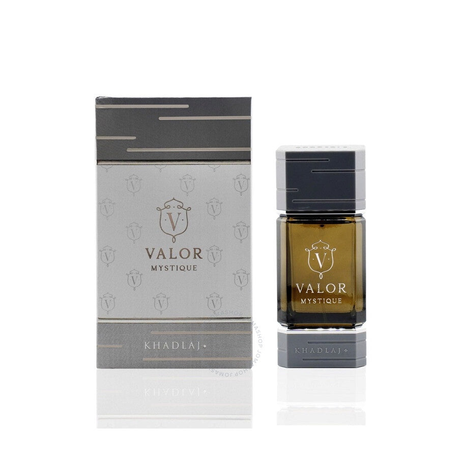 Khadlaj Valor Mystique Eau De Parfum Spray for Men, 3.4 Ounce