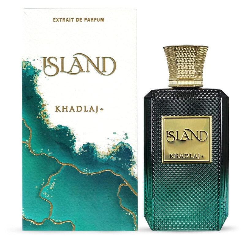 Khadlaj  Unisex Island Extrait de Parfum Spray 3.4 oz Fragrances