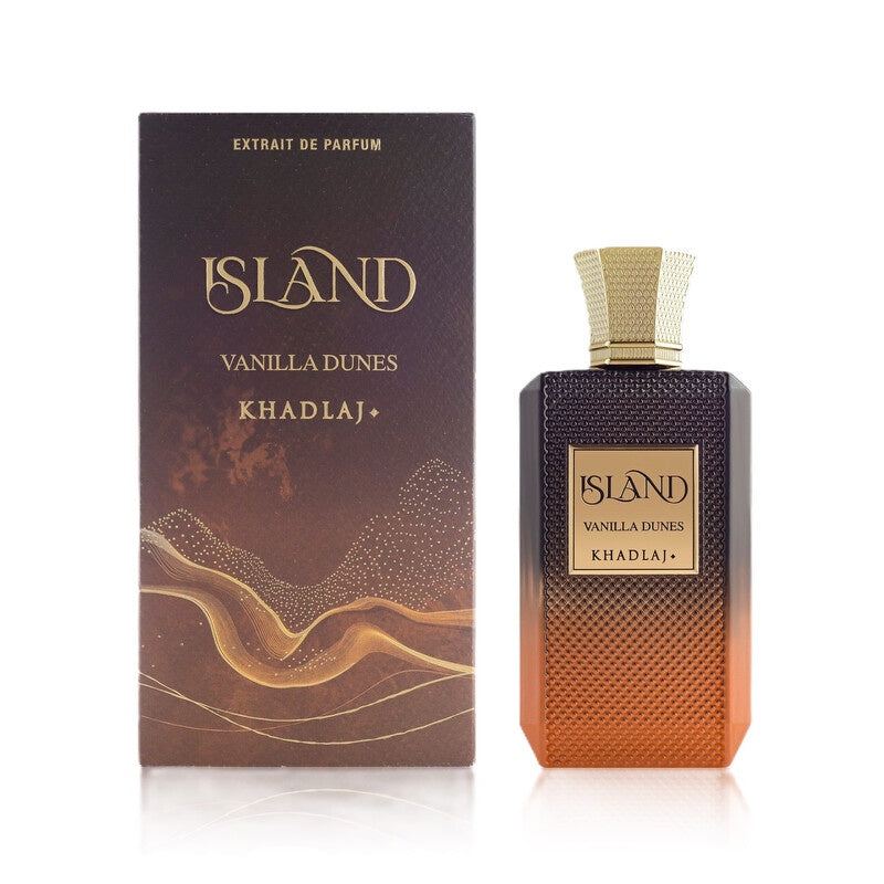 Khadlaj  Unisex Island Vanilla Dunes Extrait de Parfum Spray 3.4 oz Fragrances
