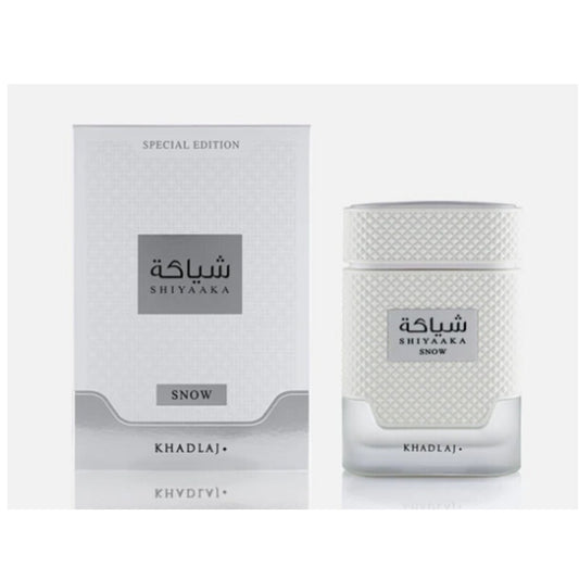 Khadlaj Unisex Shiyaaka Snow EDP Spray 3.4 oz Fragrances