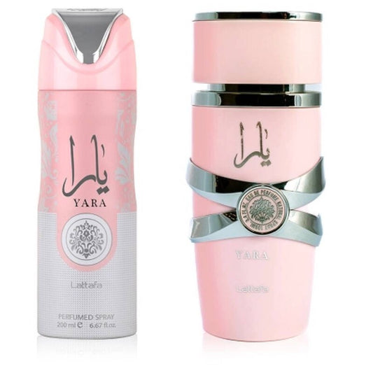 Lattafa Ladies Yara 2pcs EDP Gift Set Fragrances2