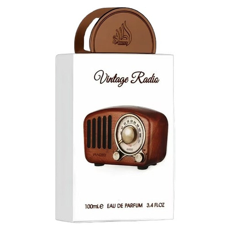 Lattafa Unisex Pride Vintage Radio EDP Spray 3.4 oz Fragrances