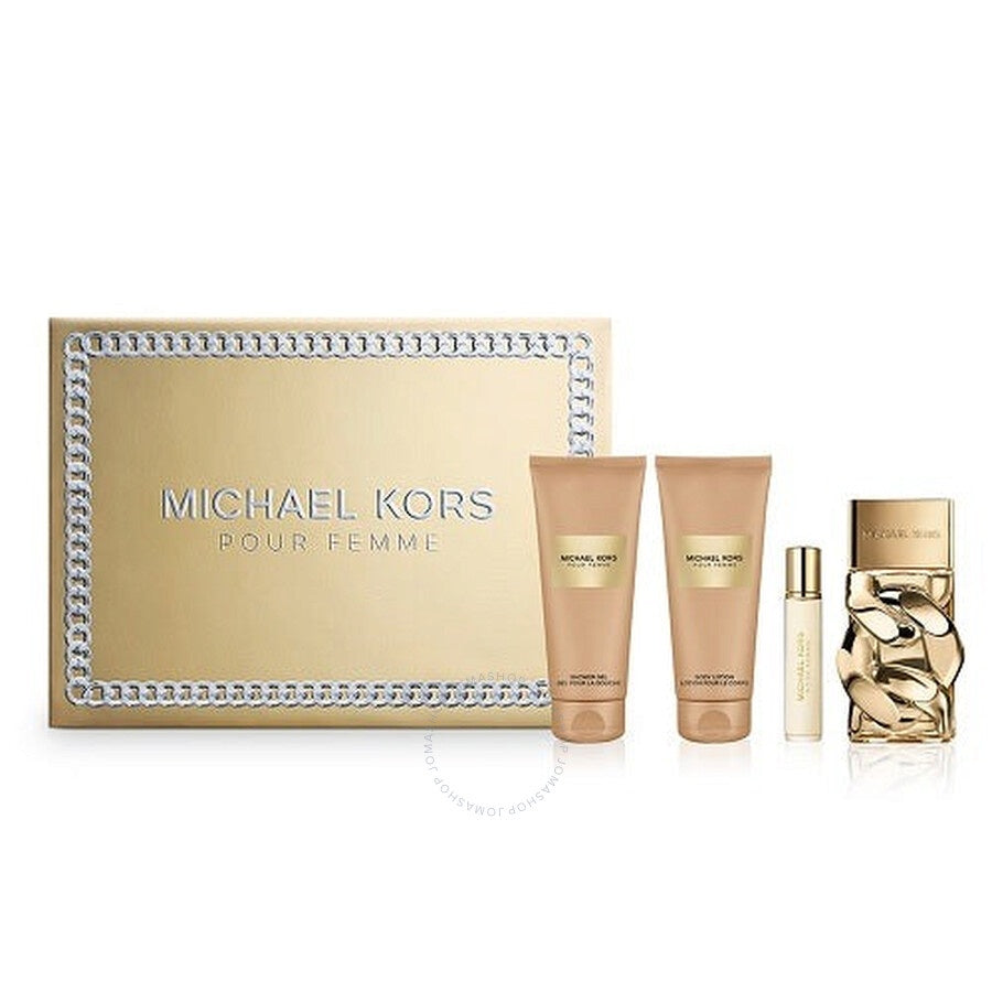 Michael Kors Ladies Pour Femme 4 Pic Gift Set Fragrances