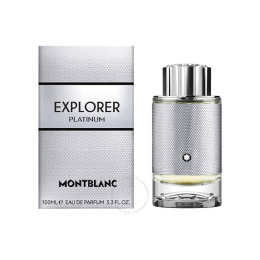 Montblanc  Men's Explorer Platinum EDP Spray 3.4 oz Fragrances