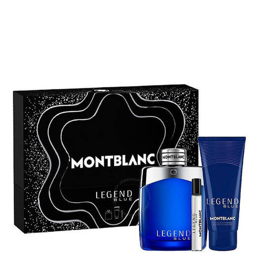 Montblanc Men's Legend Blue Gift Set Fragrances