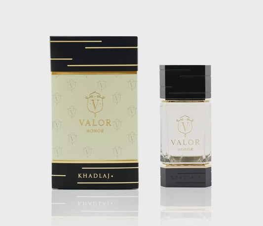 Khadlaj Valor Honor Eau de Parfum Spray for Unisex, 3.4 Ounce