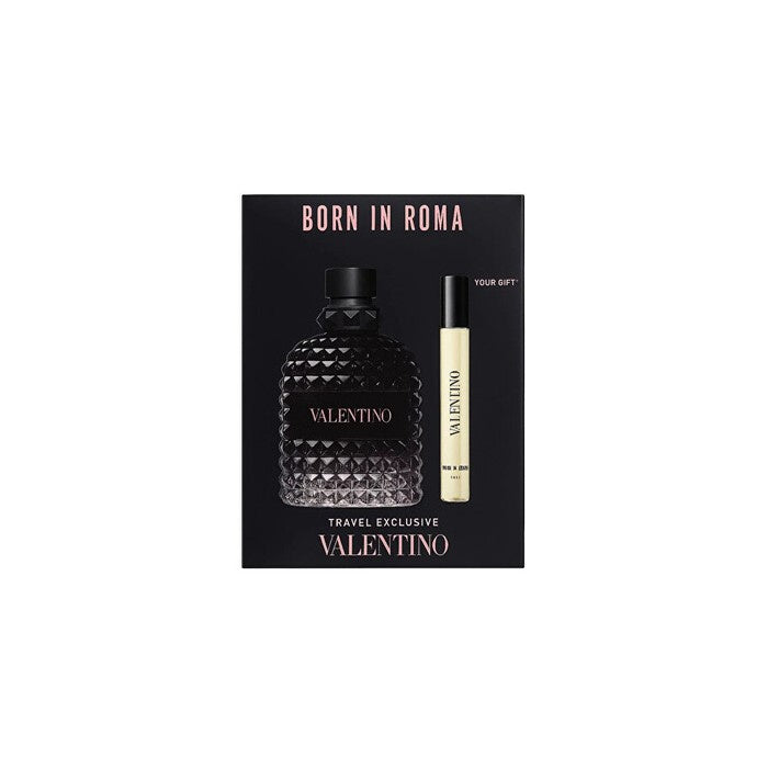 BORN IN ROMA UOMO SET 3.4oz EDT SP+10ml EDT SP