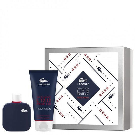 LACOSTE Eau De Lacoste L.12.12 French Panache 100ml Eau De Toilette Gift Set