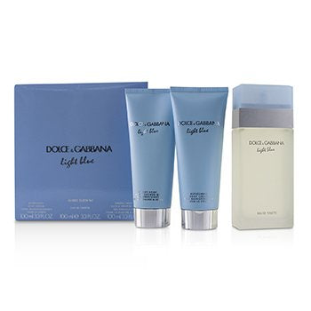 Light Blue by Dolce & Gabbana, 3 Piece Gift Set for Women