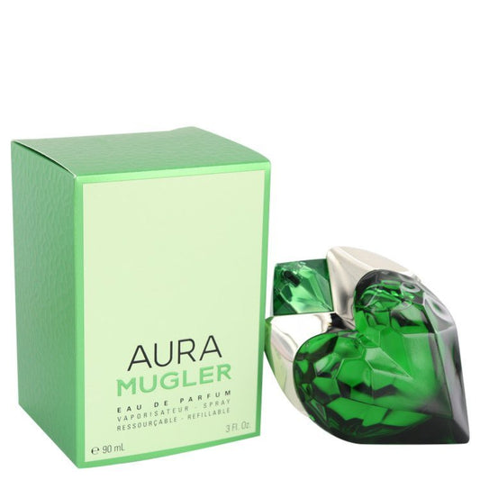 Mugler Aura by Thierry Mugler Eau De Parfum Spray Refillable 3 oz/90 ml